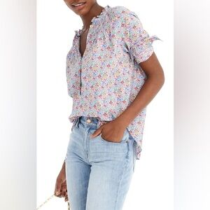 J. Crew | Liberty London Favorite Flower Blouse